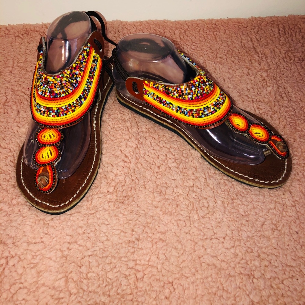 Women’s Beaded Sandals